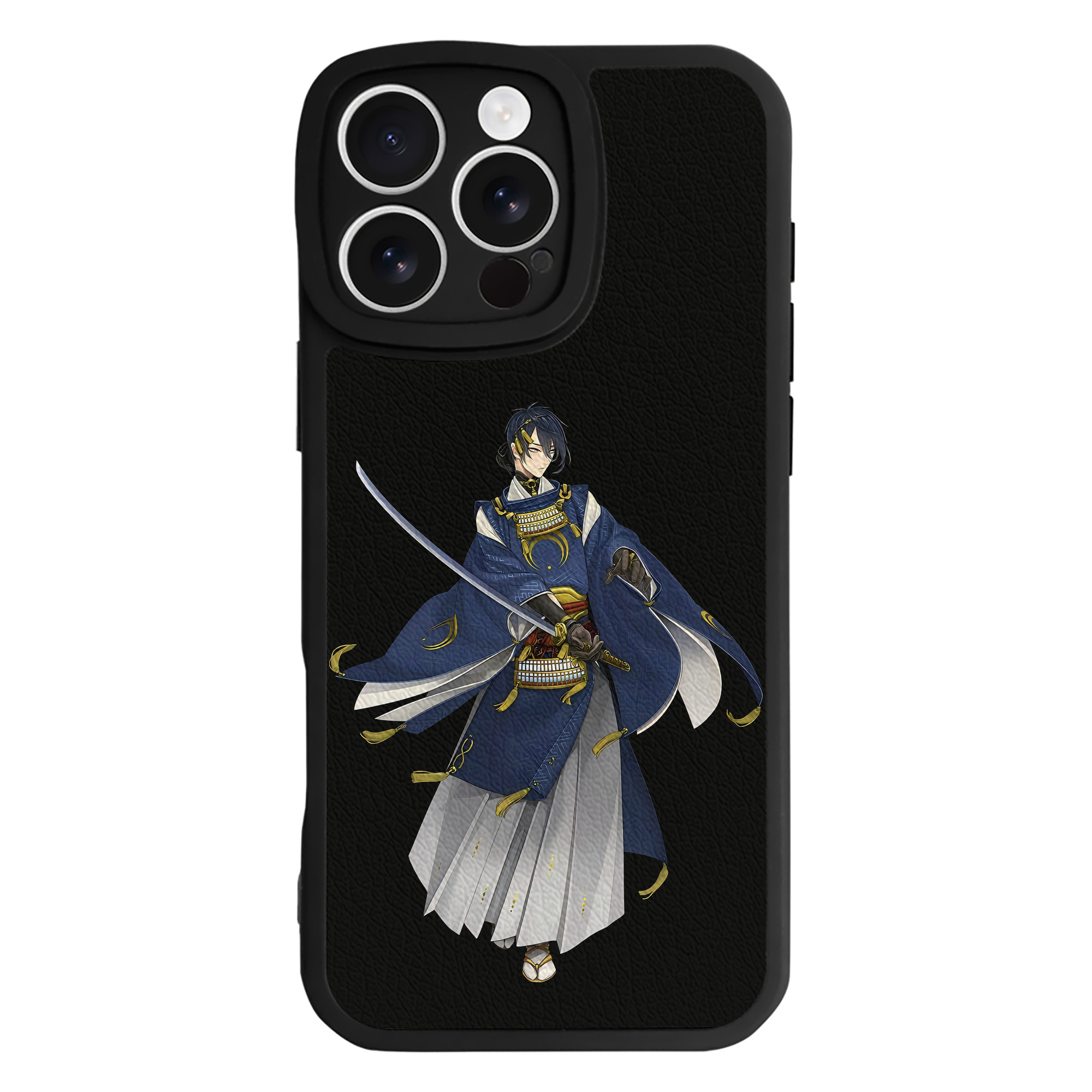 （画像用） 刀剣乱舞 Touken Ranbu 【iPhone 16シリーズ対応】シリコンスマホケース（レザー調） 材質：シリコン